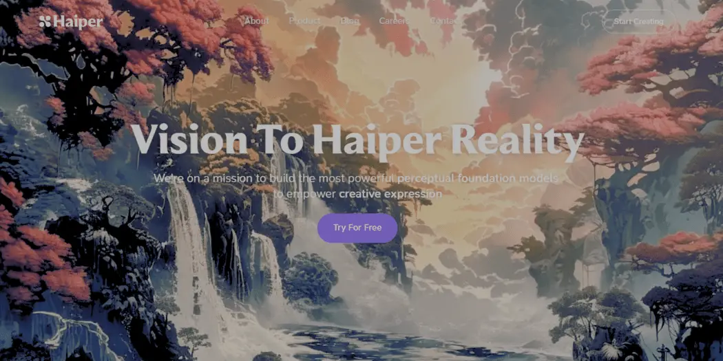 Haiper AI Text-to-Video Technology